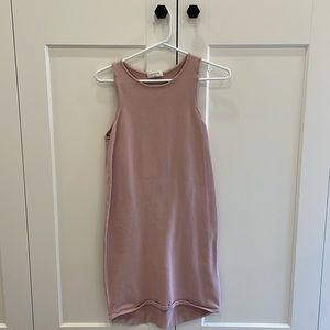 Pink stretchy dress